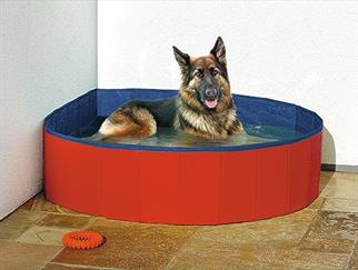Karlie Dog Pool 80cm Diameter Blue Red