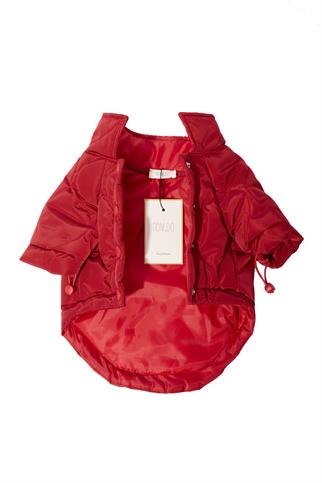 Monido Kırmızı Köpek Montu