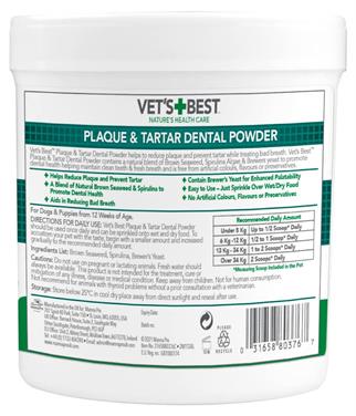 VetS Bests For Dogs And Tartar Oral Care Powder