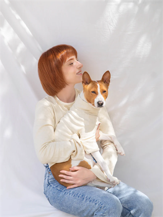 Lil.co Marlowe Women Sweater Oversize Hooman -Sand