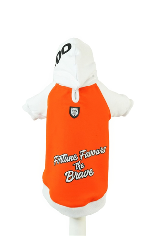 Lindo Sport Turuncu Küçük ve Orta Irk Köpek Sweatshirt