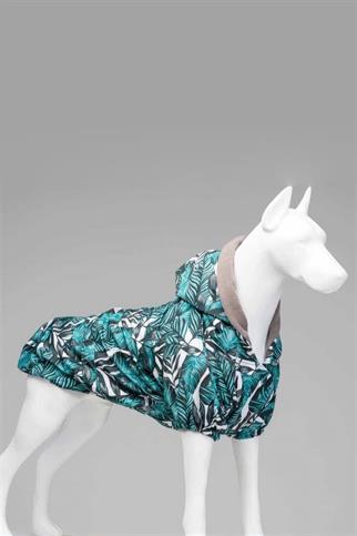 Lindodogs Aqua Black İçi Polarlı Su Geçirmez Köpek Yağmurluğu