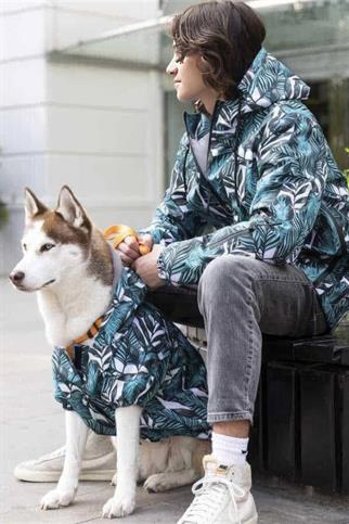 Lindodogs Aqua Black İçi Polarlı Su Geçirmez Köpek Yağmurluğu