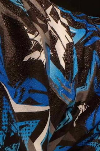 Lindodogs Blue Star İçi Polarlı Köpek Yağmurluğu