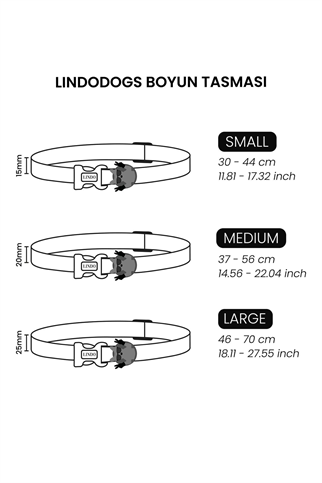 Lindodogs Blush Boyun Tasması