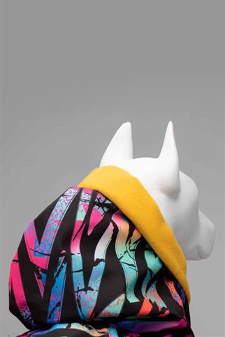 Lindodogs Cosmo Plus Içi Polarlı Su Geçirmez Köpek Yağmurluğu