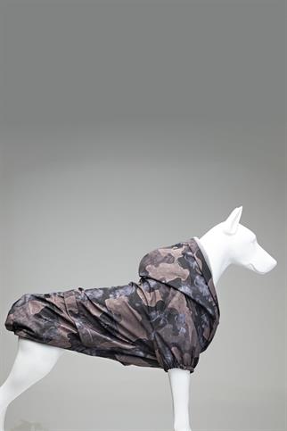 Lindodogs Ghost İçi Polarlı Su Geçirmez Köpek Yağmurluğu