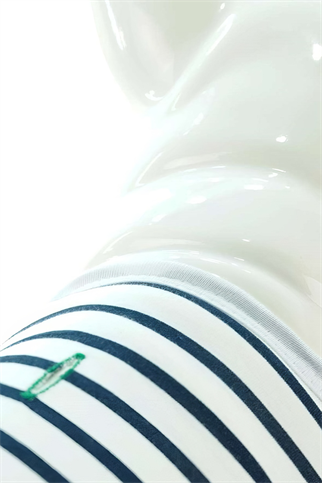 Lindodogs Green Çizgili Köpek T-shirt