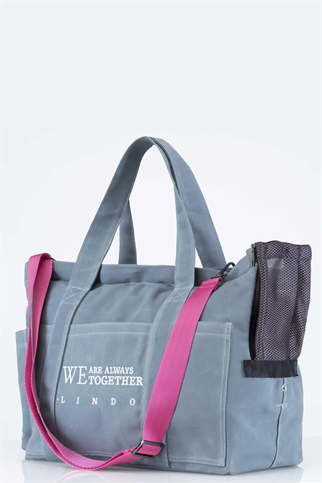 Lindodogs Dog Bag Light Blue