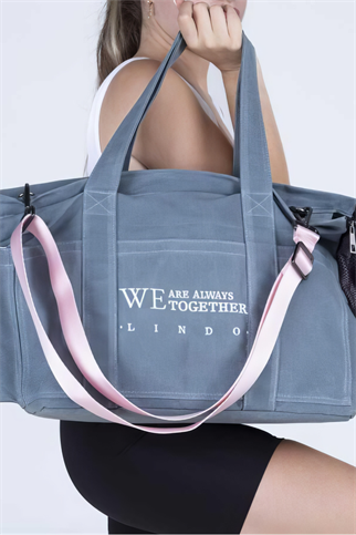 Lindodogs Dog Bag Light Blue