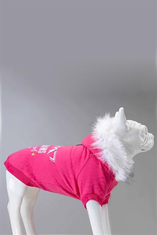 Lindodogs Mountains Küçük ve Orta Irk Köpek Sweatshirt Pembe