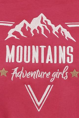 Lindodogs Mountains Küçük ve Orta Irk Köpek Sweatshirt Pembe