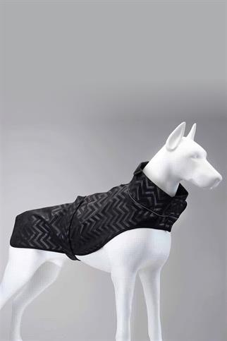Lindodogs Softshell Black Stripe Küçük,Orta ve Büyük Irk Köpek Yağmurluğu