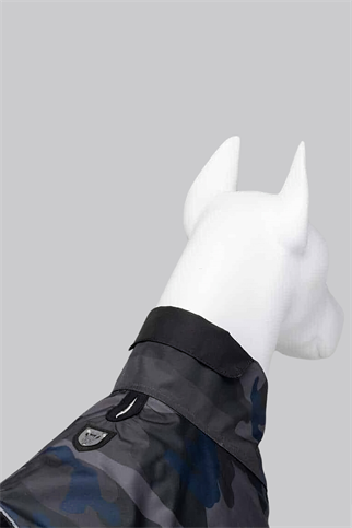 Lindodogs Softshell Kamuflaj Küçük,Orta ve Büyük Irk Köpek Yağmurluğu