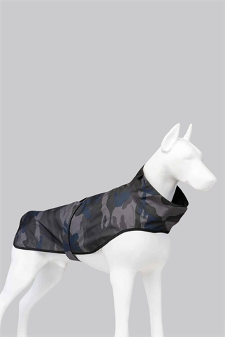 Lindodogs Softshell Kamuflaj Küçük,Orta ve Büyük Irk Köpek Yağmurluğu