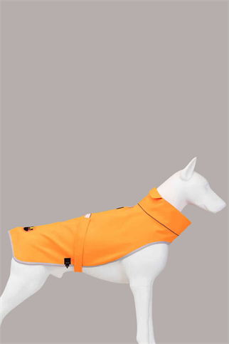 Lindodogs Softshell Neon Turuncu Küçük,Orta ve Büyük Irk Köpek Yağmurluğu