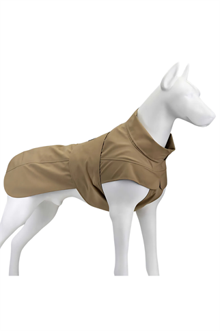 Lindodogs Trenchkot M.Coffee Su Geçirmez Köpek Yağmurluğu