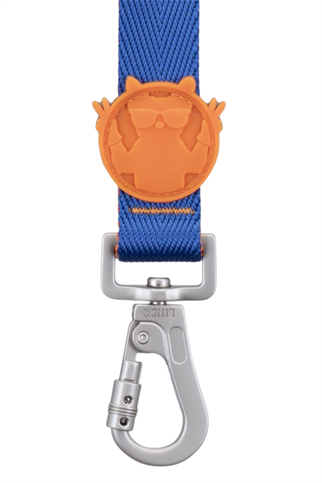 Lindodogs Urban Glow Blue Gezdirme Tasması 