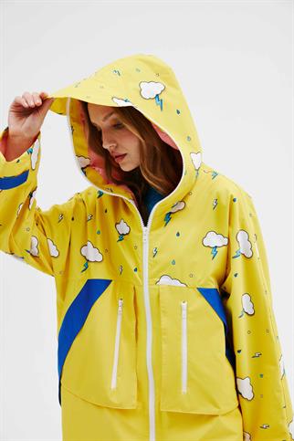 Little Monster Yellow Cloud Rain