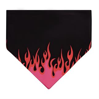 Little Monsters Black Fire Bandana
