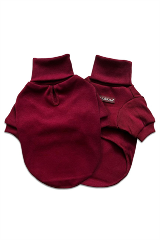 Lolidogs Balıkçı Yaka Basic Bordo