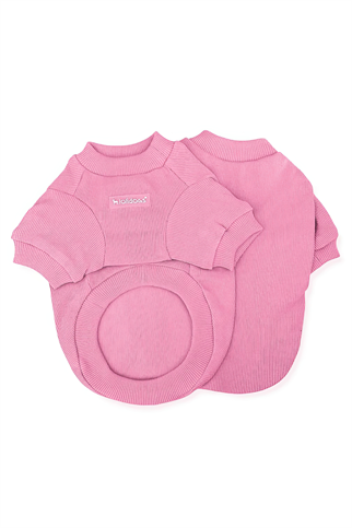 Lolidogs Basics - Kaşkorse Köpek Sweatshirtü Pastel Pink