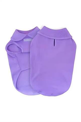 Lolidogs Basics - Kaşkorse Köpek Sweatshirtü Baby Neck Lavander