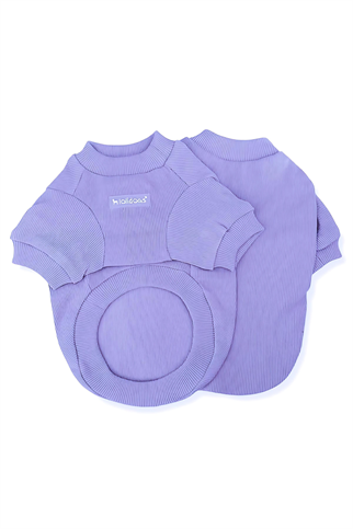 Lolidogs Basics - Kaşkorse Köpek Sweatshirtü Lavander Lila