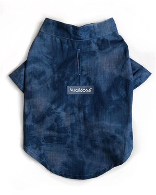 Lollidogs Hippie Batik Washing Jeans Dog Shirt