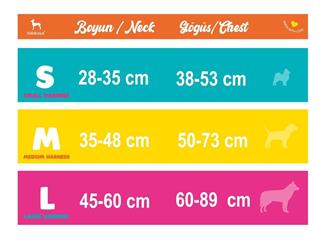 Lolidogs Jelly Collection Köpek Göğüs Tasması Mango