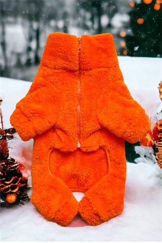 Lolidogs Pumpkin Peluş Köpek Tulumu Turuncu