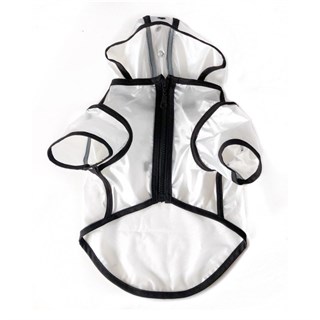 Lolidogs Şeffaf Köpek Yağmurluğu Space