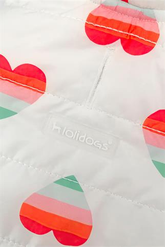 Lolidogs Şişme Köpek Montu Lover Kırık Beyaz