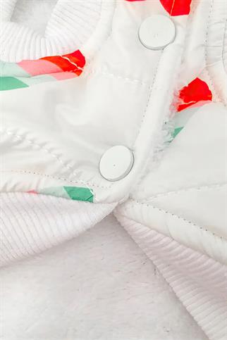 Lolidogs Şişme Köpek Montu Lover Kırık Beyaz