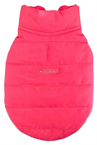 Lolidogs Şişme Köpek Montu Neon Pembe