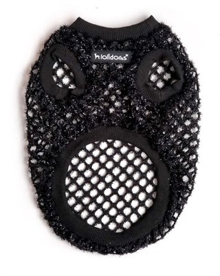 Lolidogs Spider Siyah Simli File Köpek T-Shirt