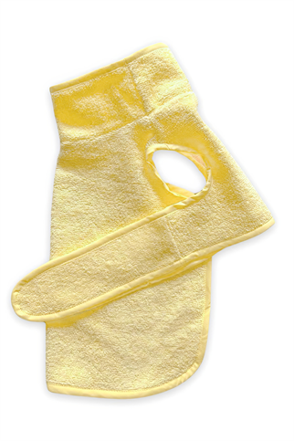 Lolidogs Sunny Dog Bathrobe Yellow