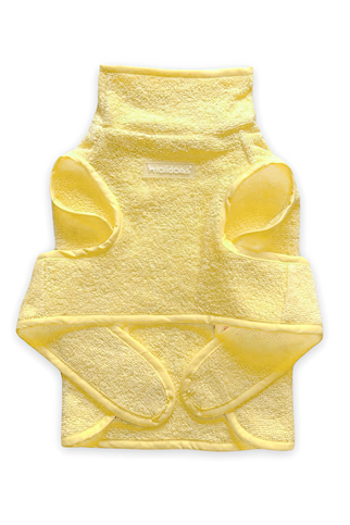 Lolidogs Sunny Dog Bathrobe Yellow