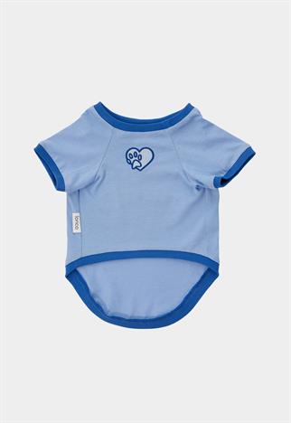 Lorico-Pet Amalfi T-Shirt - Mavi Köpek Kıyafeti