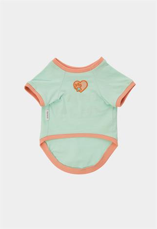 Lorico-Pet Amalfi T-Shirt - Su Yeşili Köpek Kıyafeti