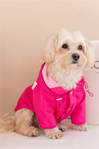 Lorico Torino Bright Yağmurluk Pembe