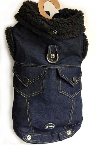 Lulu The Urban Pup Cosy Up Denim Jacket Smoky