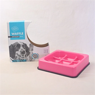 M-Pets Yavaş Yeme Mama Kabı Anti-Scoff Pembe