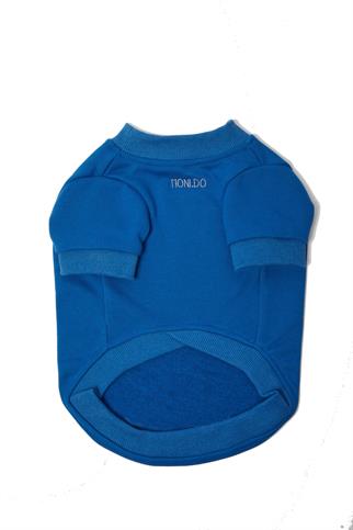Monido Mavi Köpek Sweatshirt - 