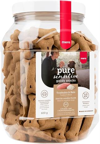 Meradog Mera Pure Sensitive Hindi&pirinç Bisküvi 600g Hindi Pirinç