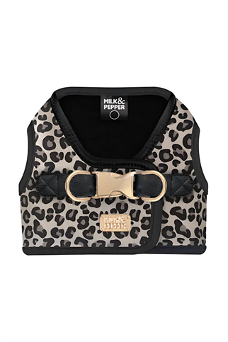 Milk and Pepper Zendaya Leopard Jacket Göğüs Tasması 