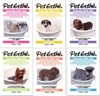 Musk -Scented Pet Esthé Aromatic Bath Salt Muskmallow 15 G