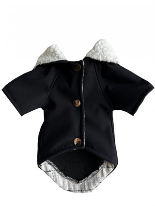 Moi and Ellie Max Black Raincoat Köpek Yağmurluk