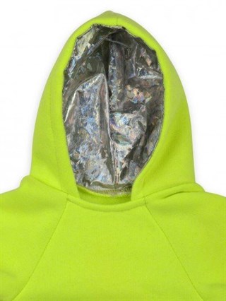 Moi And Ellie Max Neon Yellow Raincoat Dog