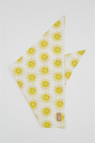 Monido Sun Patterned Dog Bandana